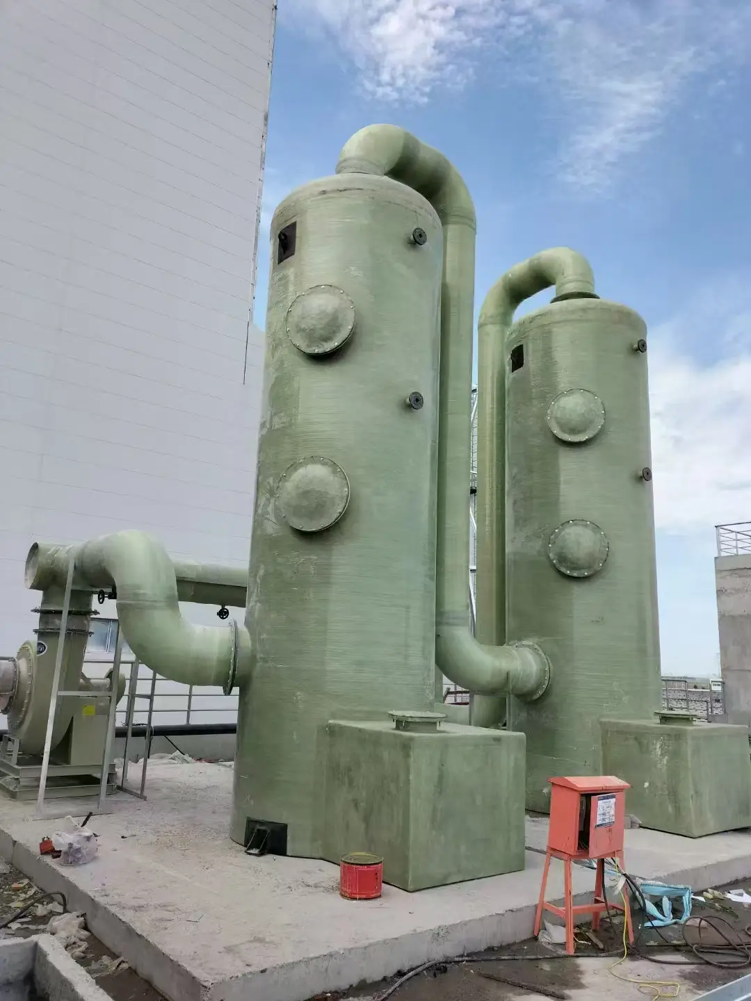 A玻璃鋼脫硫塔高效處理方案優勢